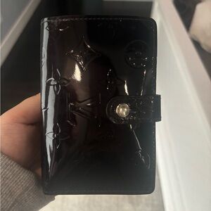 Louis Vuitton Dark Brown Leather Wallet